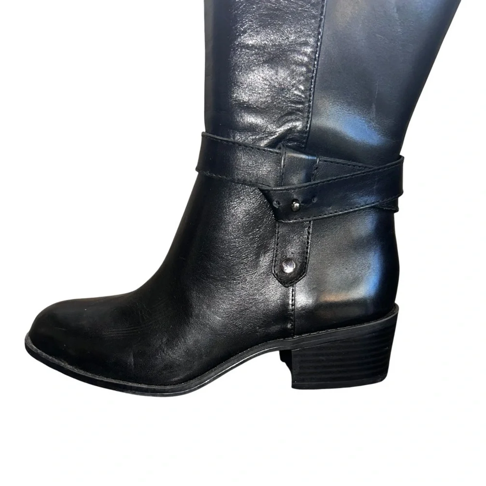 Alfani Berniee Step N Flex Tall Riding Boots – Black | Size 5 | NWT